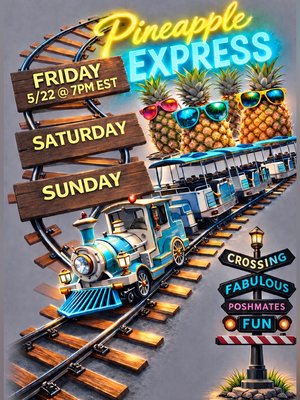 🚨I’M LIVE - MAY 22ND 7PM EST -LIKE TO BE NOTIFIED OF TRAIN SHOWS